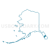 Petersburg Census Area in Alaska